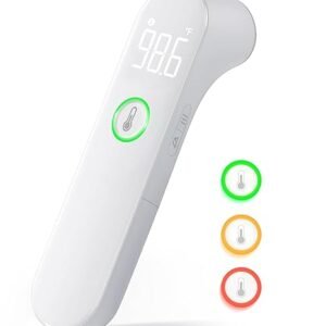 Digital Thermometer for Adults & Kids – Fast, Accurate, with Fever Alarm & Mute Mode