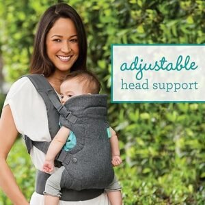 Flip Advanced 4-in-1 Baby Carrier – Ergonomic & Convertible for Newborns to Toddlers (8–32 lbs)