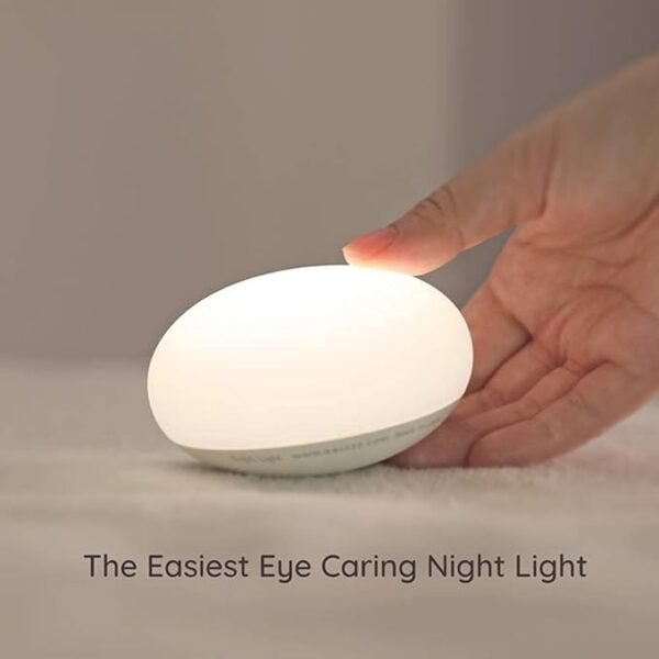 Baby Night Light – Soft Silicone Touch Lamp with Stepless Dimming - Image 2